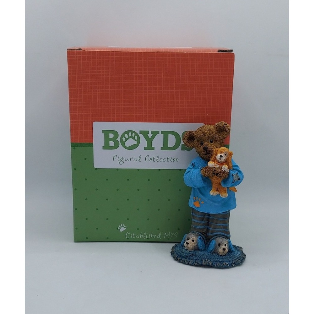 2013 Boyds by Enesco Benji Goodfriend with Buster Bedtime Pals